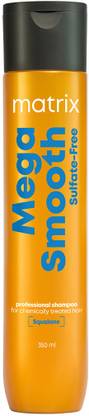 MATRIX Mega Smooth Sulfate-free Shampoo For Bond Repair Safe for Keratin, Botox
