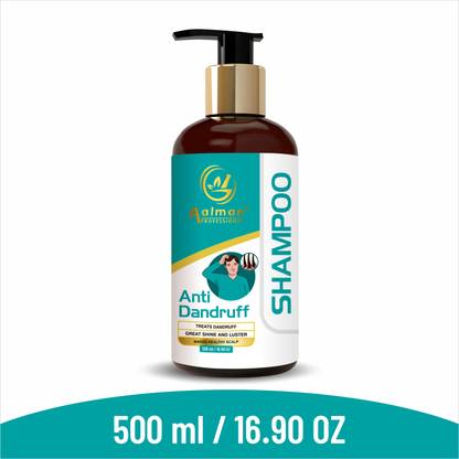 Aalman Professional Anti-Dandruff Shampoo for Dry, Damaged, Dull Or Frizzy Hair, Smooth Hair