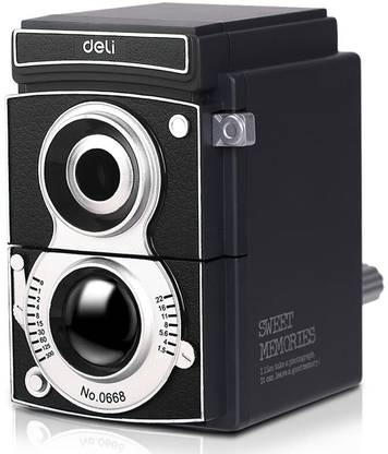 Deli 0668 Rotary Pencil Sharpener Pencil Cutter Smooth Sharpening School Accessories Sharpeners