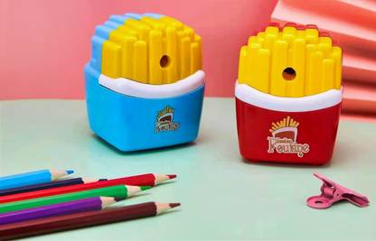 TEMSON French Fries Pencil Sharpener for Kids ,Machine Sharpeners