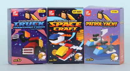 INFIKART LEGO DIY Single Pencil Sharpeners
