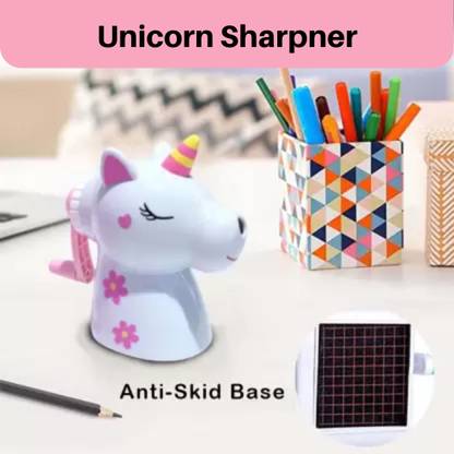 Extraposh Unicorn Hand Crank Mechanical Accessory Sharpener Pencil Sharpener Sharpener