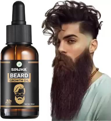 SINJHA Beard Oil For Beard Hair Growth 50 ML Pack Shave Oil