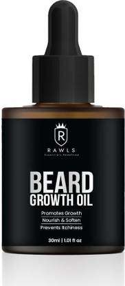 RAWLS Beard Growth Oil | Natural Hair Oil for Thicker & Longer Beard Shave Oil