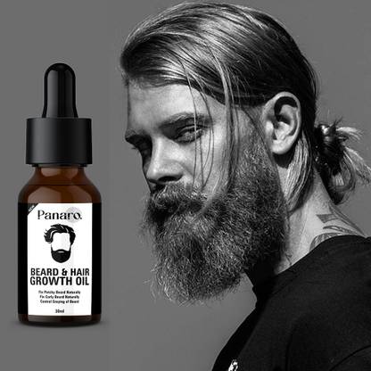 PANARO Fast-Acting Beard Growth Oil – 100% Natural Formula Shave Oil