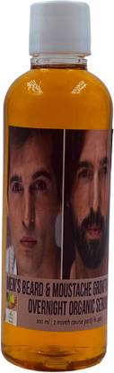 organic greens MEN’S BEARD & MOUSTACHE GROWTH SERUM Shave Oil