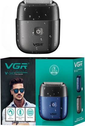 VGR V-340 Professional Foil Shaver with IPX7 Waterproof & Triple floating blades  Shaver For Men