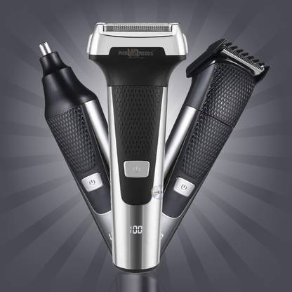 Daily Needs Shop Professional Shaver & 3 in 1 Rechargeable Cordless Beard Hair Trimmer  Shaver For Men