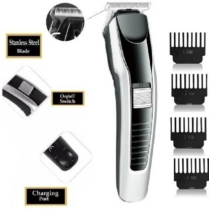 FABUNIK Trimmer Men Hair Cutting Machine Haircut Cordless Hair Clipper Fully Waterproof Trimmer 60 min  Runtime 4 Length Settings