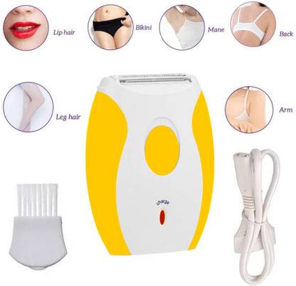 KME Best Quality Low Noise Rechargeable Professional Shaver Machine  Shaver For Women