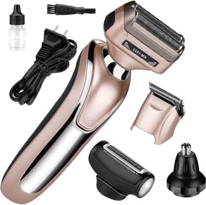 ERTT Body GroomingShaver Rechargeable and Cordless With 3 Adjustable Head  Shaver For Men