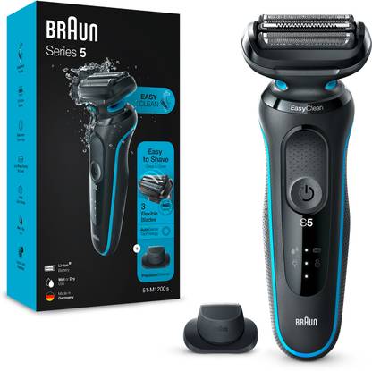 Braun Electric Shaver for men, Series 5 51-M1200s with Precision Trimmer  Shaver For Men