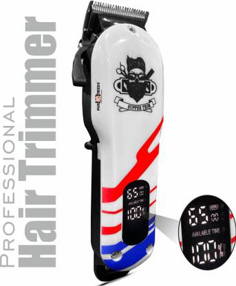 Make Ur Wish Rechargeable Professional Hair Clipper/Trimmer Barber Tool With LED Display 6W  Shaver For Men