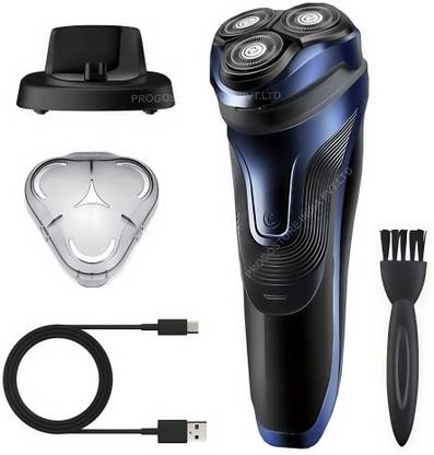 Geemy Rechargeable Shaver Wet & Dry 3D Shaver for Men Razors Beard Shaving Machine  Shaver For Men