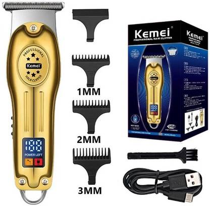 Kemei km-678 Digital USB  Shaver For Men