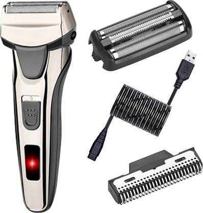 hgvb Rechargeable Beard Shaver Low Noise Grooming Kit For Men Waterproof Hair   Shaver For Men