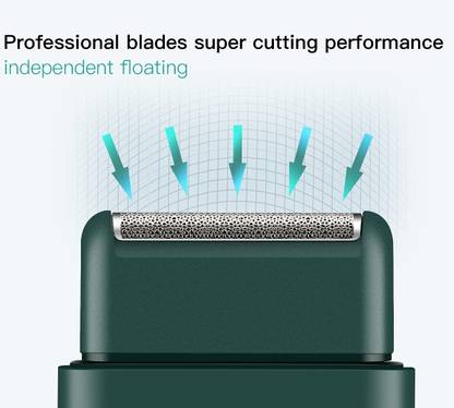 Orelius Fire ® USB Travel Rechargeable Ultra Thin Shaver 500 mAh Mini Beard Trimmer  Shaver For Men, Women