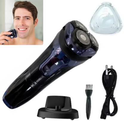 KEE-MI Professional men cordless high quality beard Moustache Double Blade Razor Shaver For Men, Women