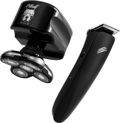 Skull Pitbull Gold Plus with Baby Beast Trimmer  Shaver For Men