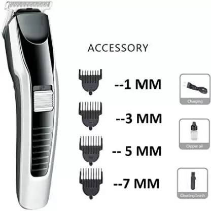 Life Friends Rechargeble BEARD TRIMMER Shaver For Men Trimmer 415 min  Runtime 4 Length Settings