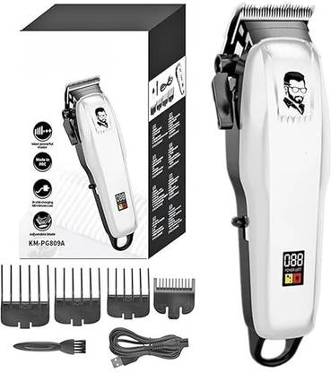 HTC AT-809 Rechargeable With LCD Display Trimmer  Shaver For Men, Women