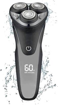 Retail Infinity Digital Display Usb Charging Wet & Dry Rotary  Shaver For Men