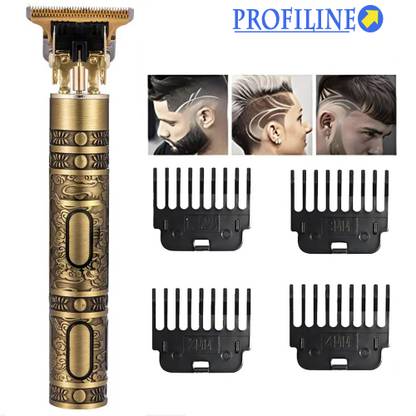 Profiline T9 Hair Cutting Machine Zero Gapped Hair Clipper Trimmer Vintage T9  Shaver For Men