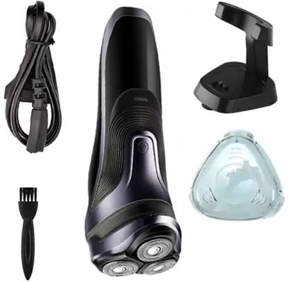SEEGATE Professional Bread 3D Floating Head Rechargeable   Shaver For Men