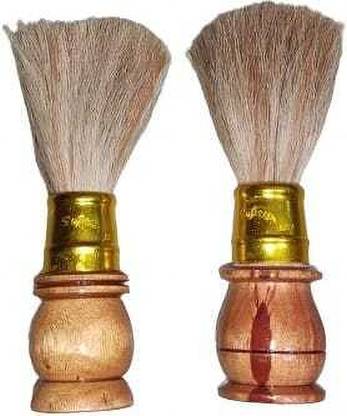 PasCom Softy Wood  with Ultra Soft & Absorbent Bristles & Long Handle Shaving Brush