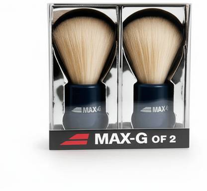 MAX-G Ultra-Soft, Cruelty-Free Bristles for a Smooth Shave Shaving Brush