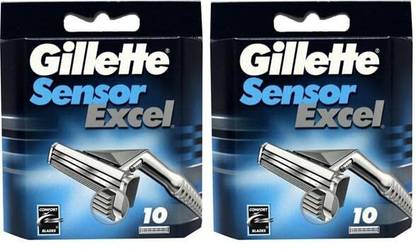 Gillette Sensor Excel IMPORTEDSensor Excel Cartridges - 10 ct, Pack of 2