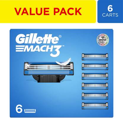 Gillette Mach3 Shaving blades for men
