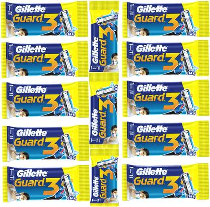 Gillette Guard 3 Blade shaving razor cartridge