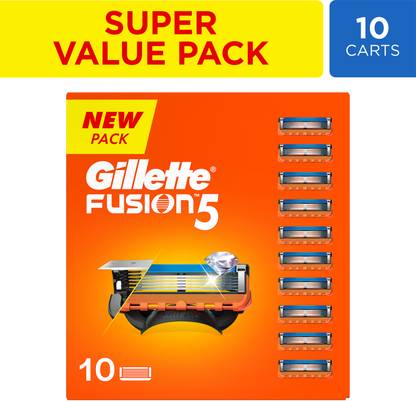 Gillette Fusion 5 Manual Shaving Blades for men