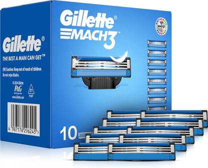 Gillette Mach3 Shaving Blades for men