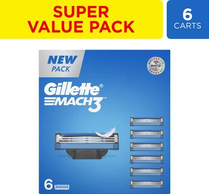 Gillette Mach3 Shaving Blades for men