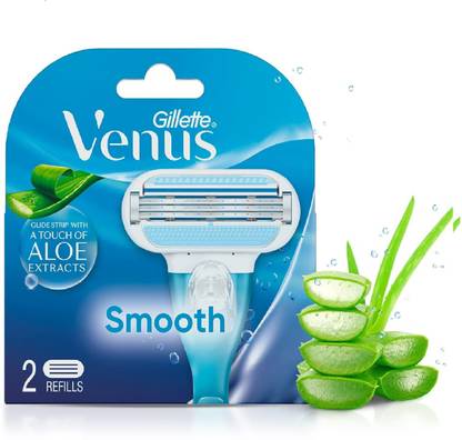 Venus COMFORTGLIDE ALOE EXTRACTS 2 REFFILS PAK OF 1