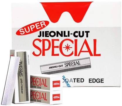 Bella Faccia 100pcs Safety Razor Blade,Single Edge Razor Blade