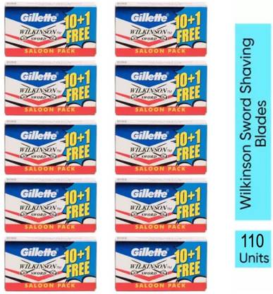 Wilkinson Shaving Blades - Sword Saloon Pack, 10 pcs