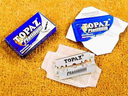 TOPAZ Platinum Blades 600 BLADES (EACH PACKET CONTAIN 50 BLADES)