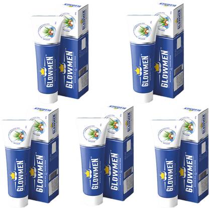 NG MART GLOWMAN SHAVING CREAM FOR PERFACT SHAVING & FOAMING PACK OF 60gm x 5