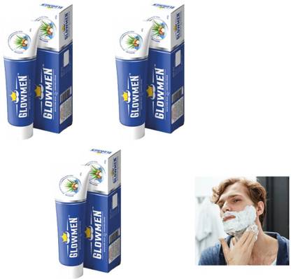 glowmen Men shaving cream pack of 3
