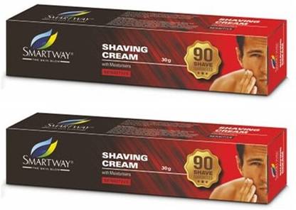 Smartway Shaving With Moisturisers Cream - Pack Of 2