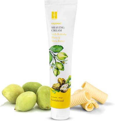 Hajamat Shaving Cream with Kakadu Plum & Shea Butter| 125 gm| Suplhates & Paraben Free