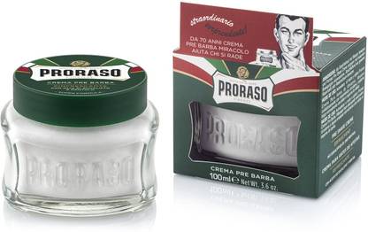 Proraso  Pre-Shave Cream Refreshing and Toning 3.6 Oz