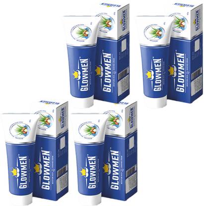 NG MART GLOWMAN SHAVING CREAM FOR PERFACT SHAVING & FOAMING PACK OF 60gm x 4