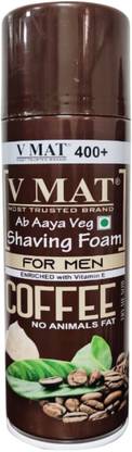 v mat Shaving Foam Coffee