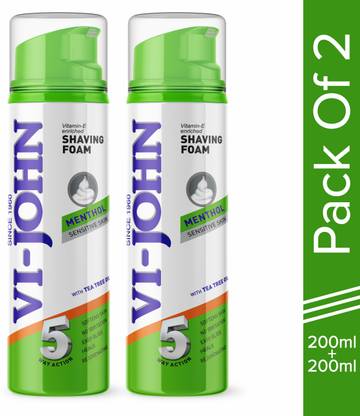 VI-JOHN Classic Menthol Shave Foam