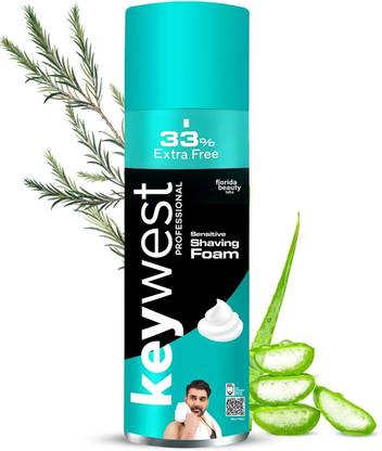 Keywest Professional Sensitive Shaving Foam 400 ML