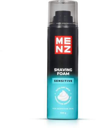 MENZ Sensitive Skin Pre Shave Foam Smooth & Irritation-Free With Oat Milk